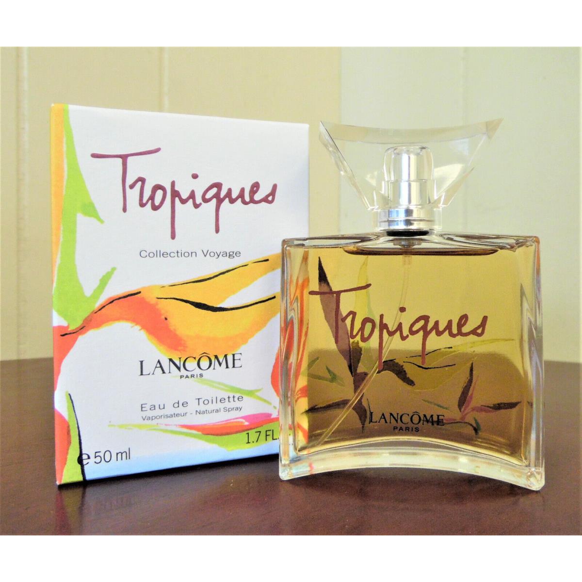 Tropiques Collection Voyage by Lancome 1.7oz / 50ml Edt Spy Perfume Women Femme