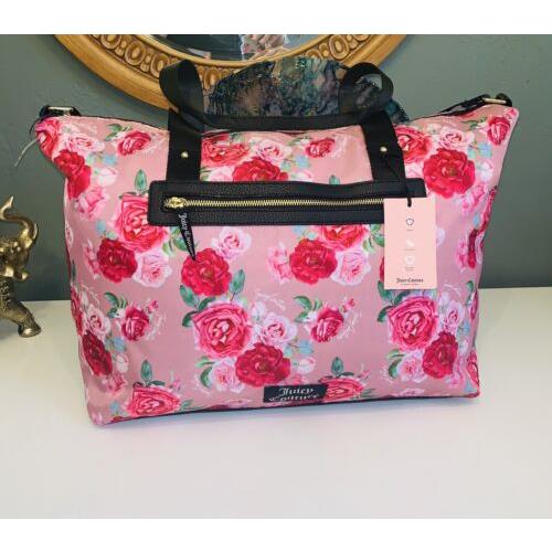 Juicy Couture  bag  Gothic Floral - Pink Exterior, Beige Lining 1
