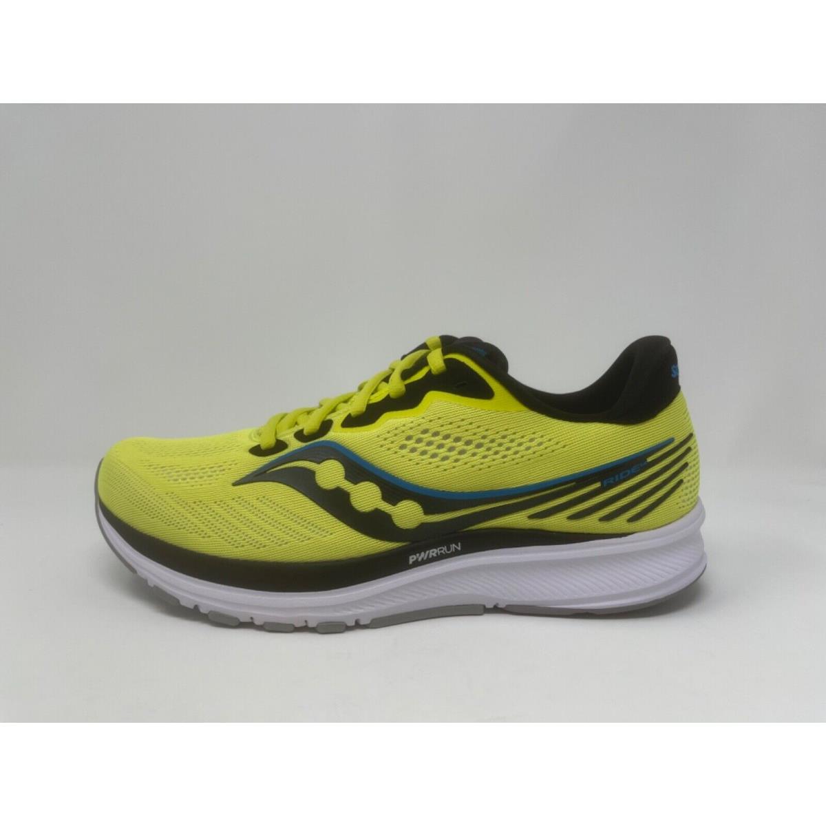Saucony Men s Ride 14 Yellow Neutral Running Shoes