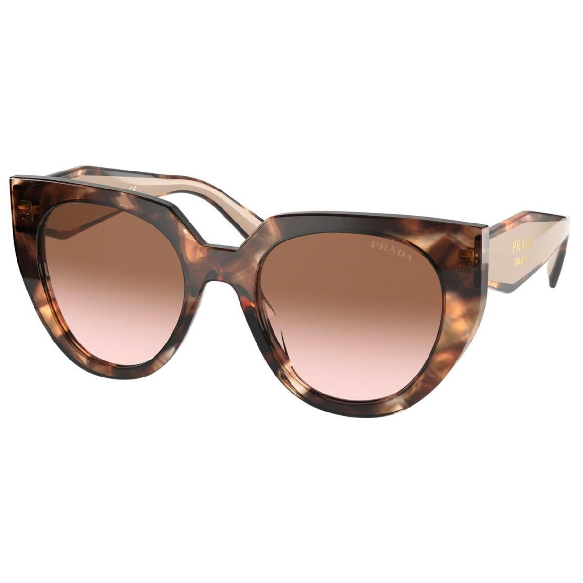 Prada Monochrome PR 14WS Havana Pink/brown Pink Shaded 01R-0A6 Sunglasses