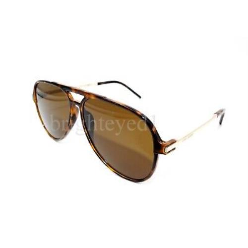 Yves Saint Laurent Tortoise Pilot Sunglasses SL 228-003