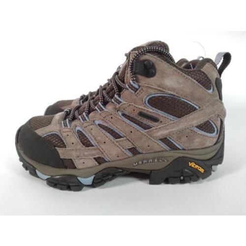 Merrell Women`s Moab 2 Mid WP Hiking Shoe Brindle 6.5