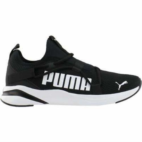 Men`s Puma Softride Rift Slip-on Bold Black-white 194514 01 - Puma Black-Puma White