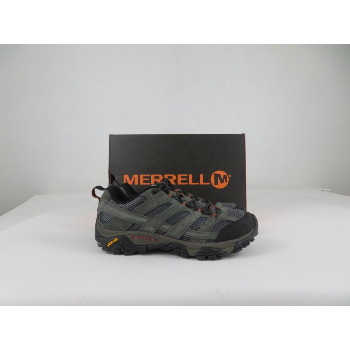 Merrell Moab 2 Vent Mens Shoes 10 M Beluga Gray Hiking Trail Leather Walking