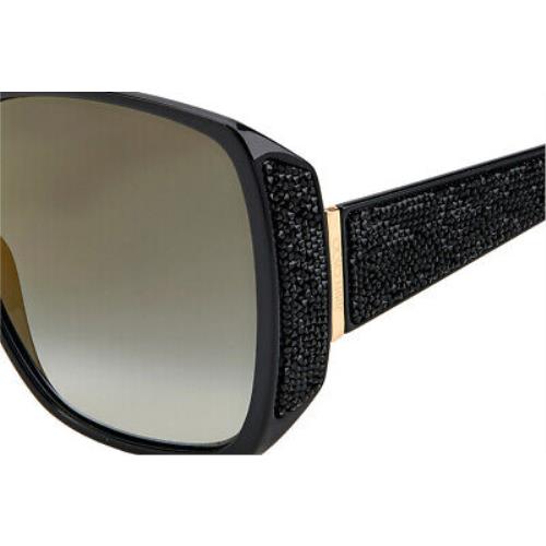 Jimmy Choo sunglasses  - Black Frame, Gray SF Gold SP Lens, 0807FQ Code