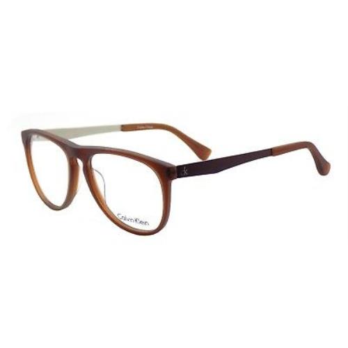 Calvin Klein CK5888 201 Men`s Eyeglasses Frames Matte Brown 54-16-145 + Case