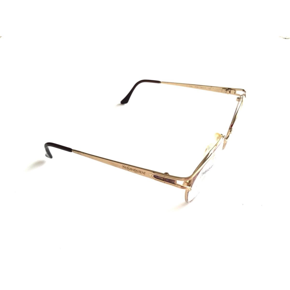 Yves Saint Laurent Eyeglasses 4036 Gold Y158 Size 55mm Frame