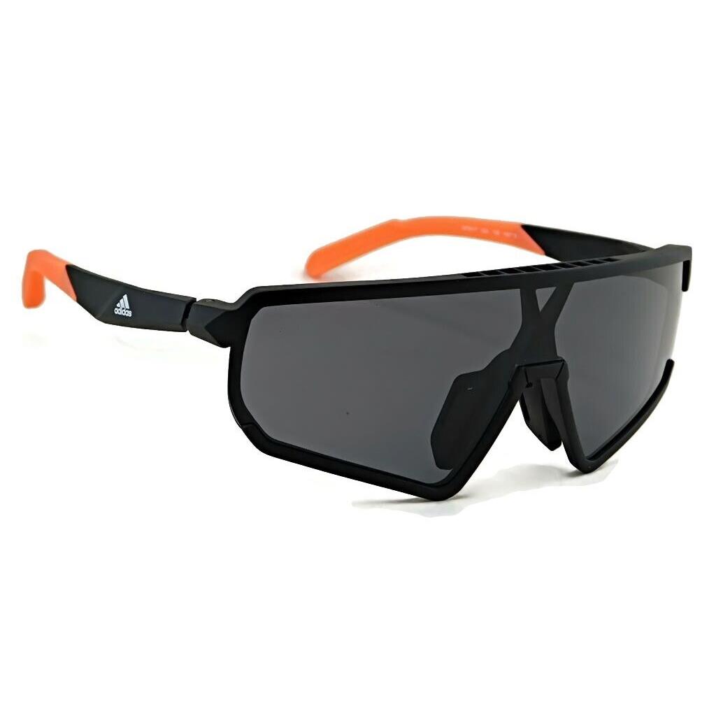 Adidas Sport Sunglasses SP0017 02A - Matte Black / Gray Lens