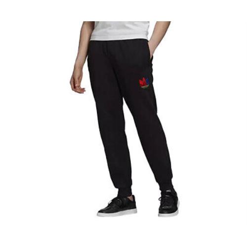 adidas originals men's 3d trefoil graphic sweatpants