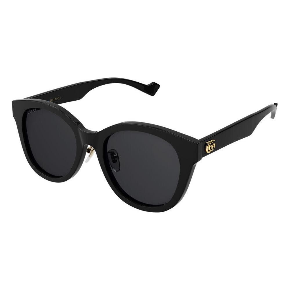 Gucci GG1002SK Sunglasses Women Black Round 56mm