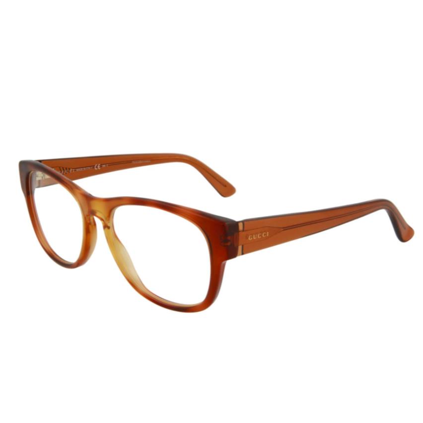 Gucci GG1044S DKJ99 Brown Eyeglasses RX 53-17-140 MM Italy