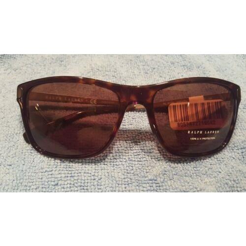 Ralph Lauren sunglasses  - Black Frame, Brown Lens