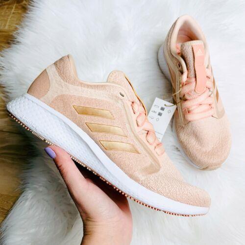 Adidas Edge Lux Pink White Training Shoes Multiple Women`s Sizes G58473