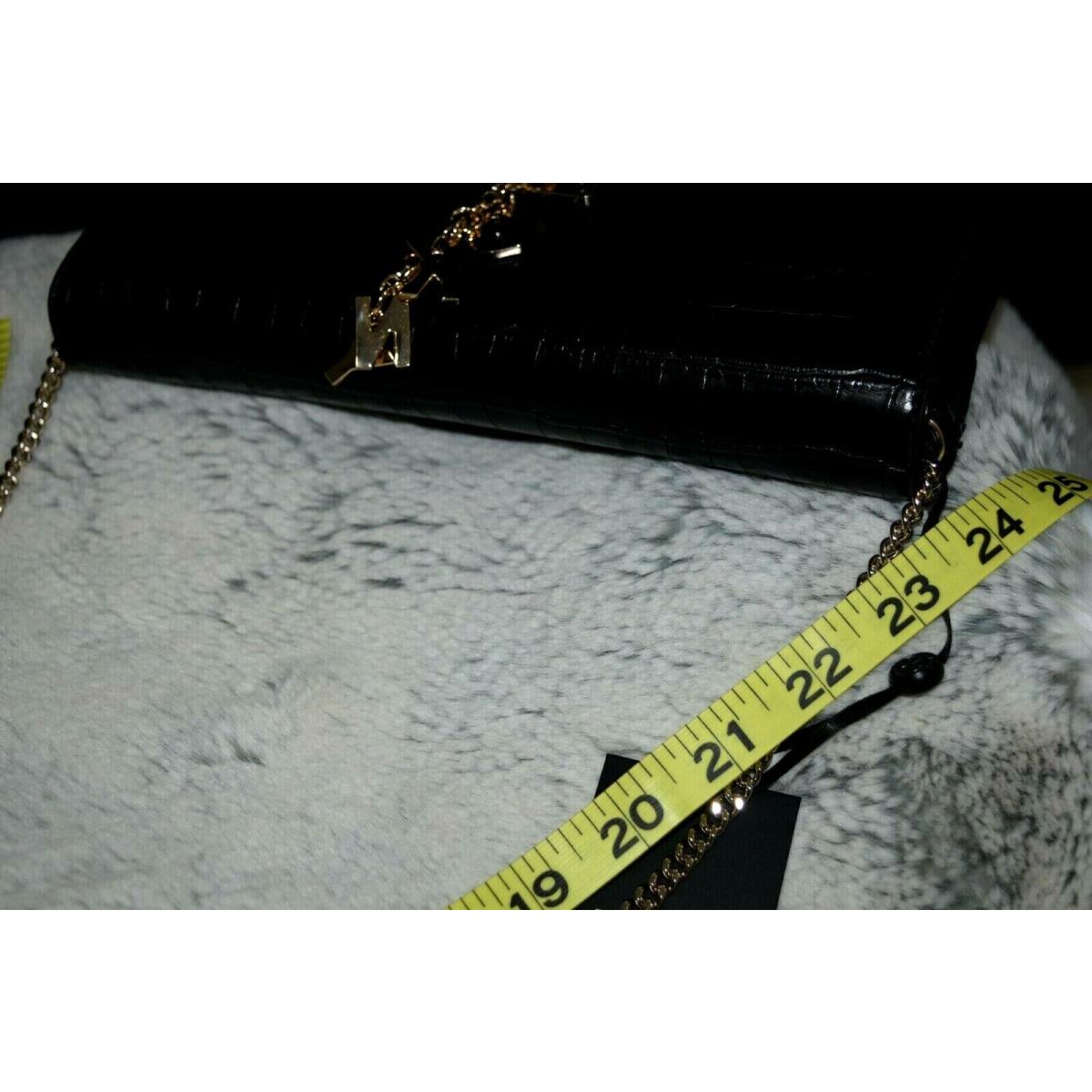 DKNY  bag  Cleo - Gold Handle/Strap, Gold Hardware, Black Exterior 9