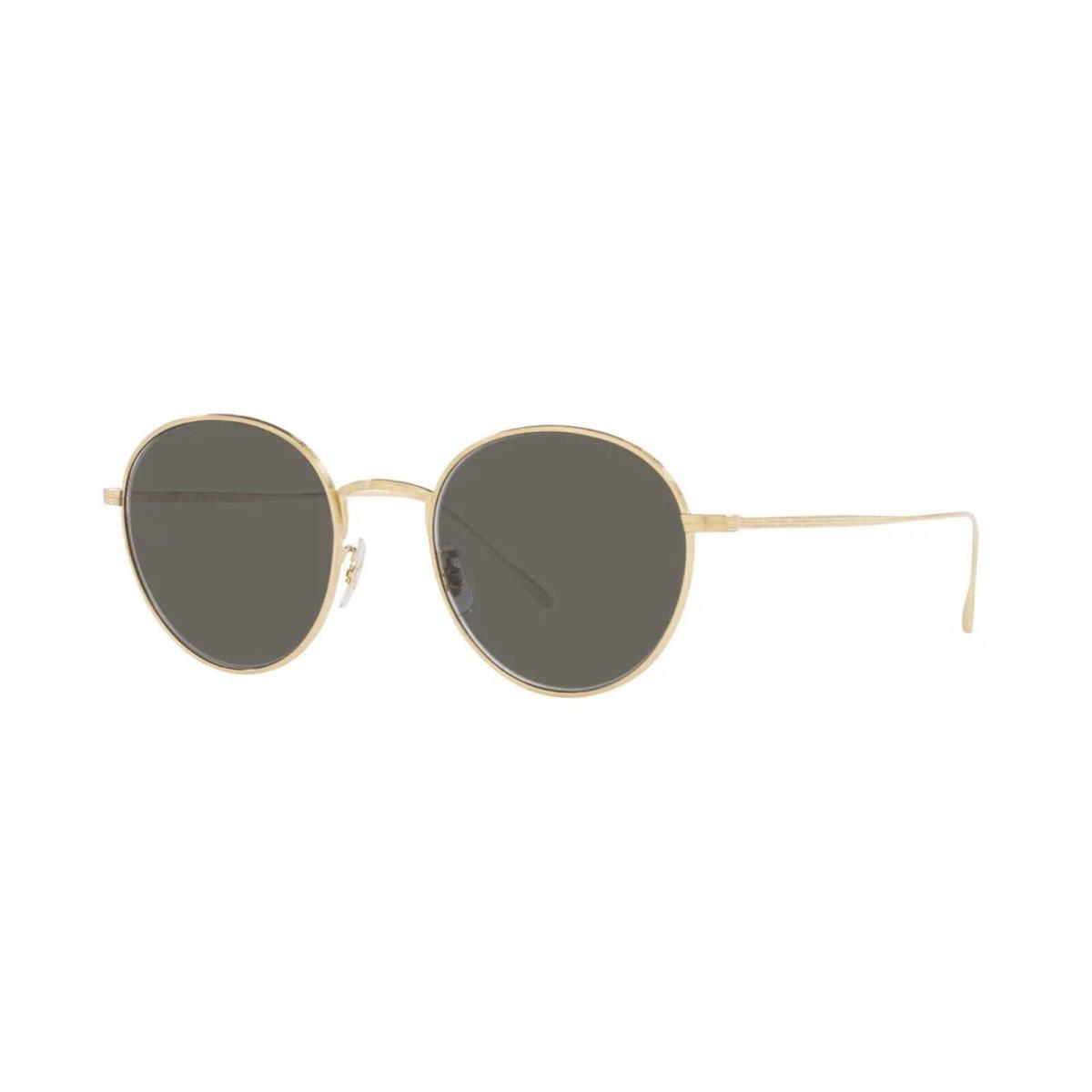 Oliver Peoples Altair OV 1306ST Brushed Gold/carbon Grey 5311/R5 Sunglasses - Frame: Brushed Gold, Lens: Carbon Grey