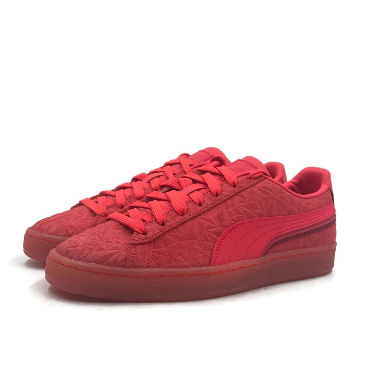 reebok classic suede rosso