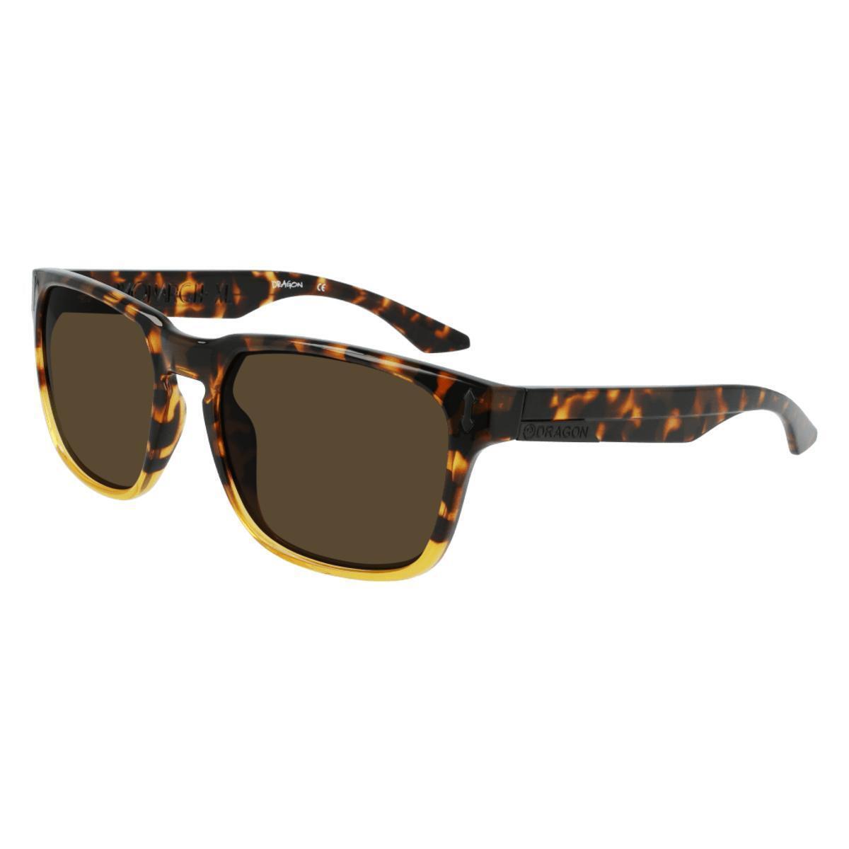 Dragon Monarch XL Sunglasses Men`s Shiny Tortoise Gradient