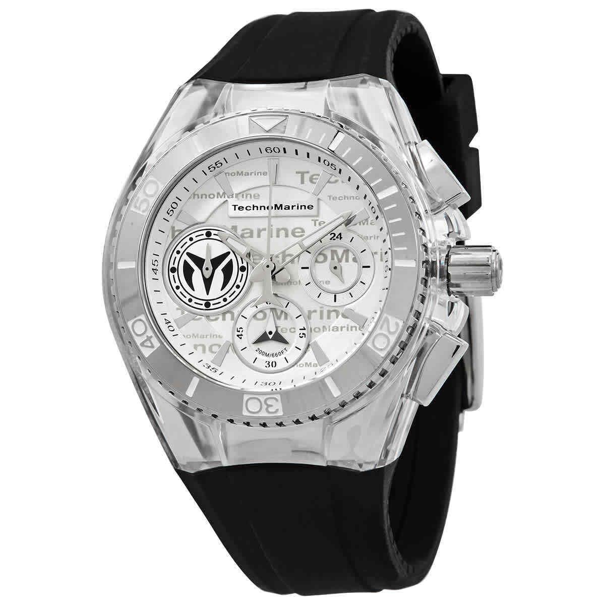 Technomarine Cruise California Chronograph Quartz Silver and Grey Dial Ladies