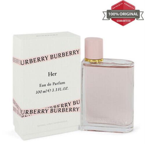 Burberry Her Perfume 3.4 oz Edp Spray For Women by Burberry