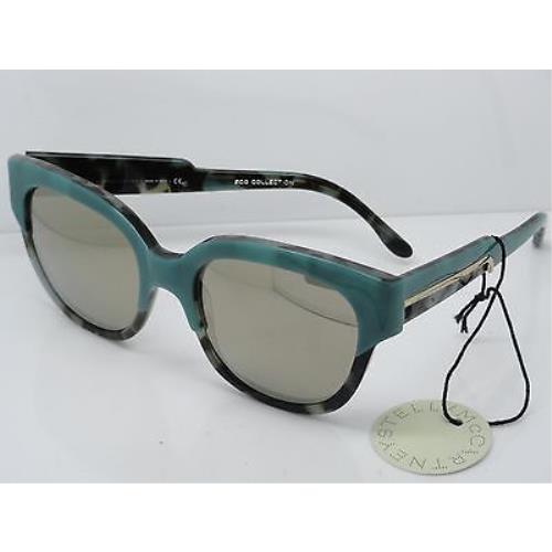 Stella Mccartney SM 4050 2099/5A Blue-tortoise Mirror 55mm Sunglasses