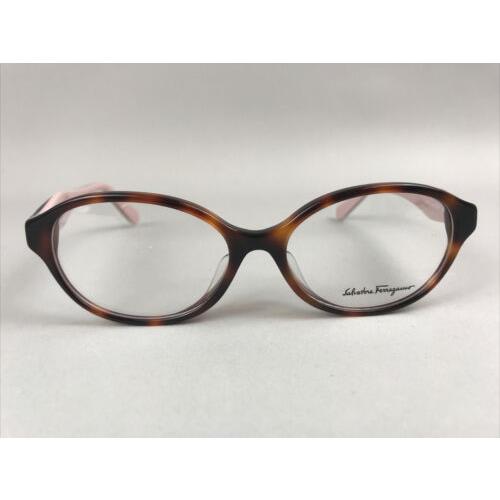 Salvatore Ferragamo Eyeglasses Frames SF2856A 214 219 52-15-140 Tortoise