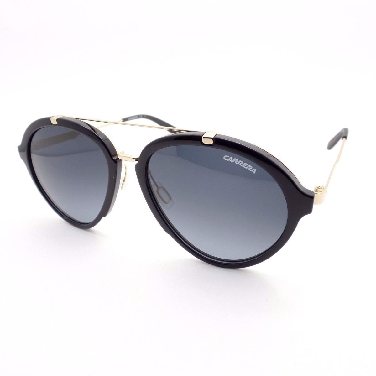 Carrera 125 S 6UBHD 54mm Black Gold Grey Fade Sunglasses r