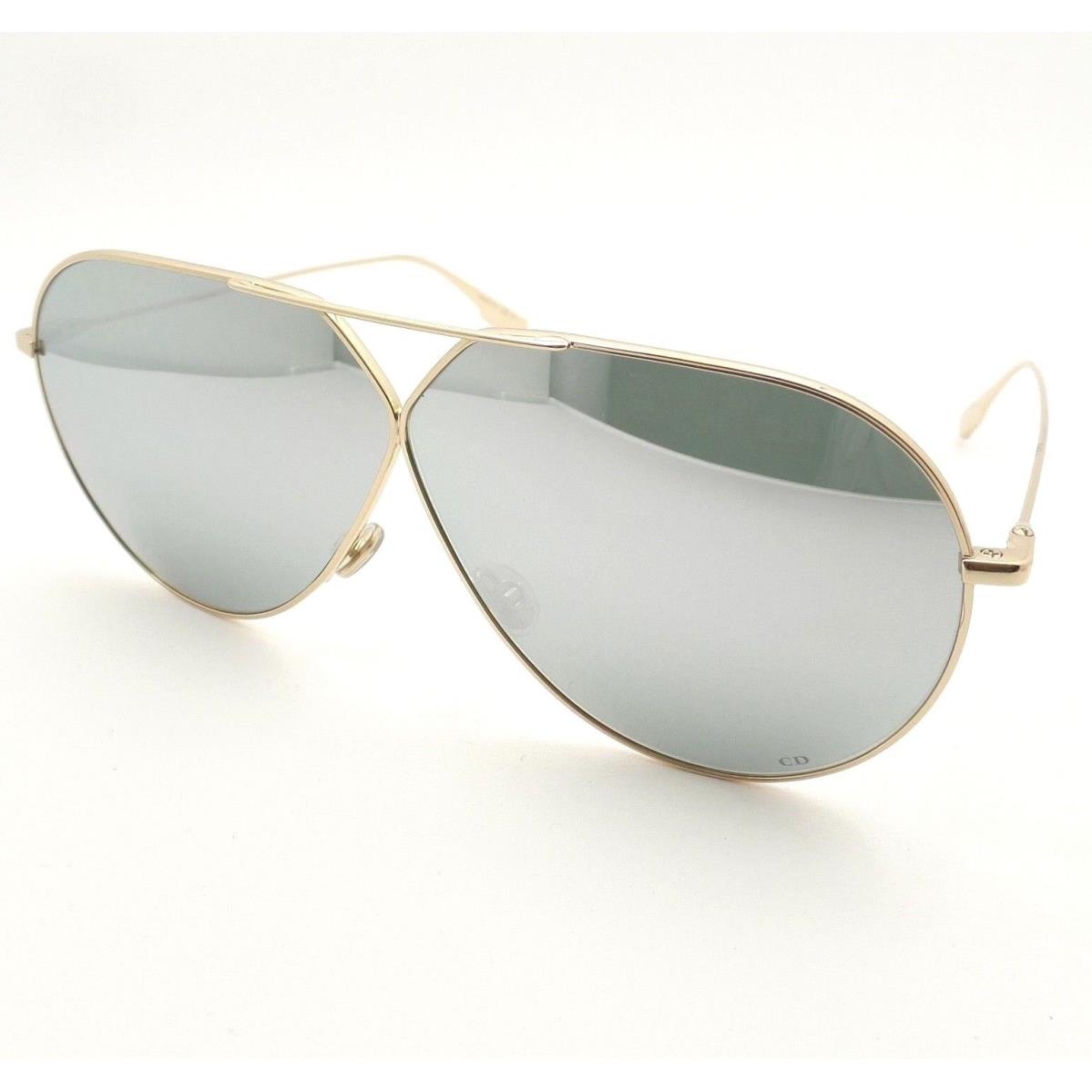 Christian Dior Stellaire 3 J5GDC Gold Silver Mirror Sunglasses