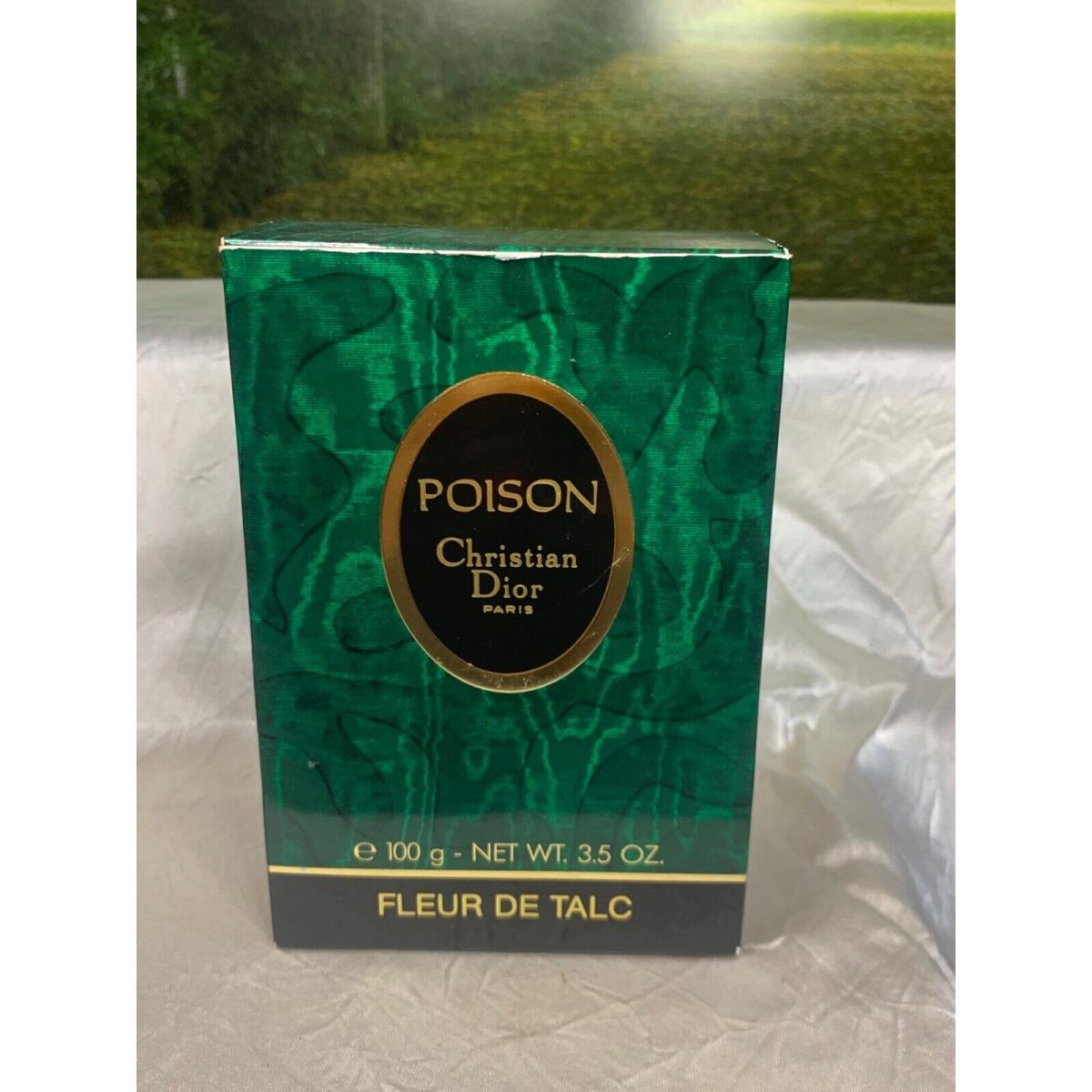 Christian Dior Poison 100g Fleur de Talc Perfumed Talcum Powder