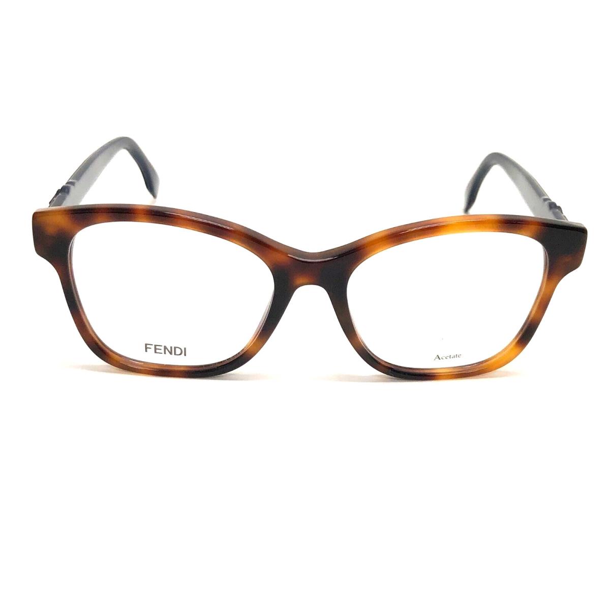 Fendi FF0276 086 Havana W/demo Lenses 51/17/145 Eyeglasses