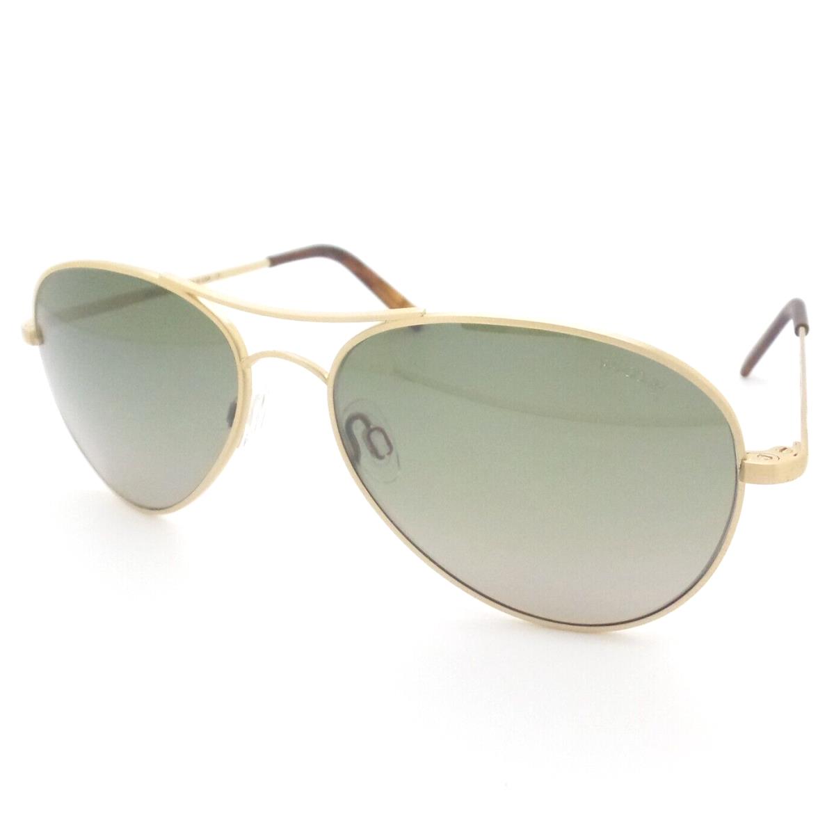 Randolph Amelia Satin Gold Evergreen Polarized AA019 Usa Sunglasses