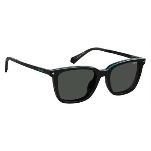 Polaroid sunglasses  - 0807 Black Frame, M9 Gray Pz Lens, 0807M9 Code