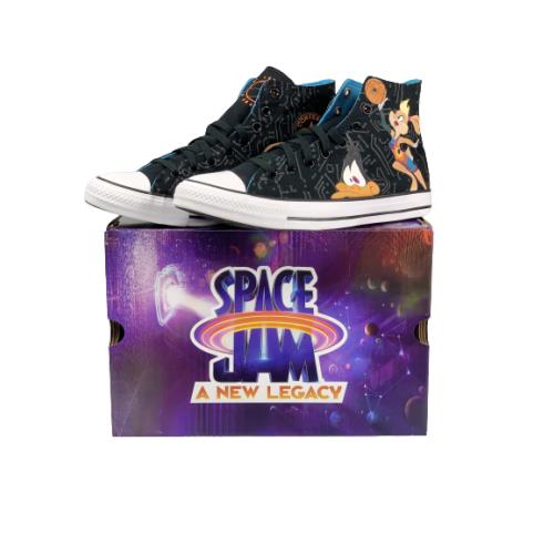 Mens Size 11 Shoes Black Converse Ctas Space Jam A Legacy