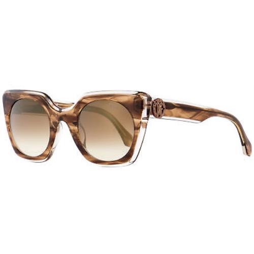 Roberto Cavalli Square Sunglasses RC1068 Greve 56G Havana/transparent Beige 48mm