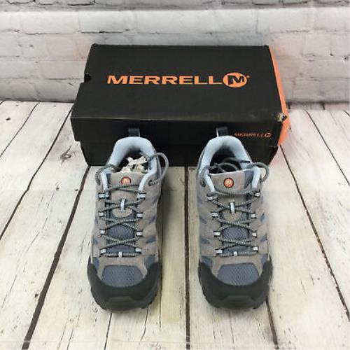 Merrell Womens Moab 2 Vent J06014 Smoke Lace Up Hiking Shoes Size US 8 M