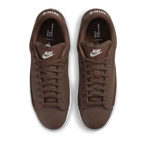 nike blazer low x chocolate