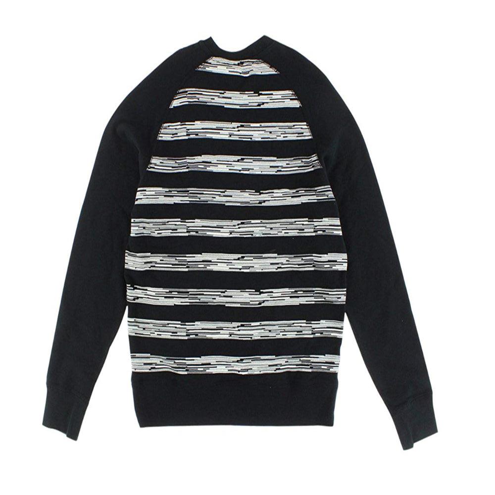 nike striped jumper