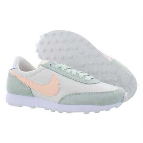 nike grey and peach trainers