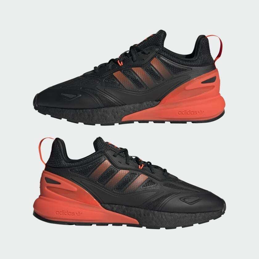 adidas zx 2k boost black red