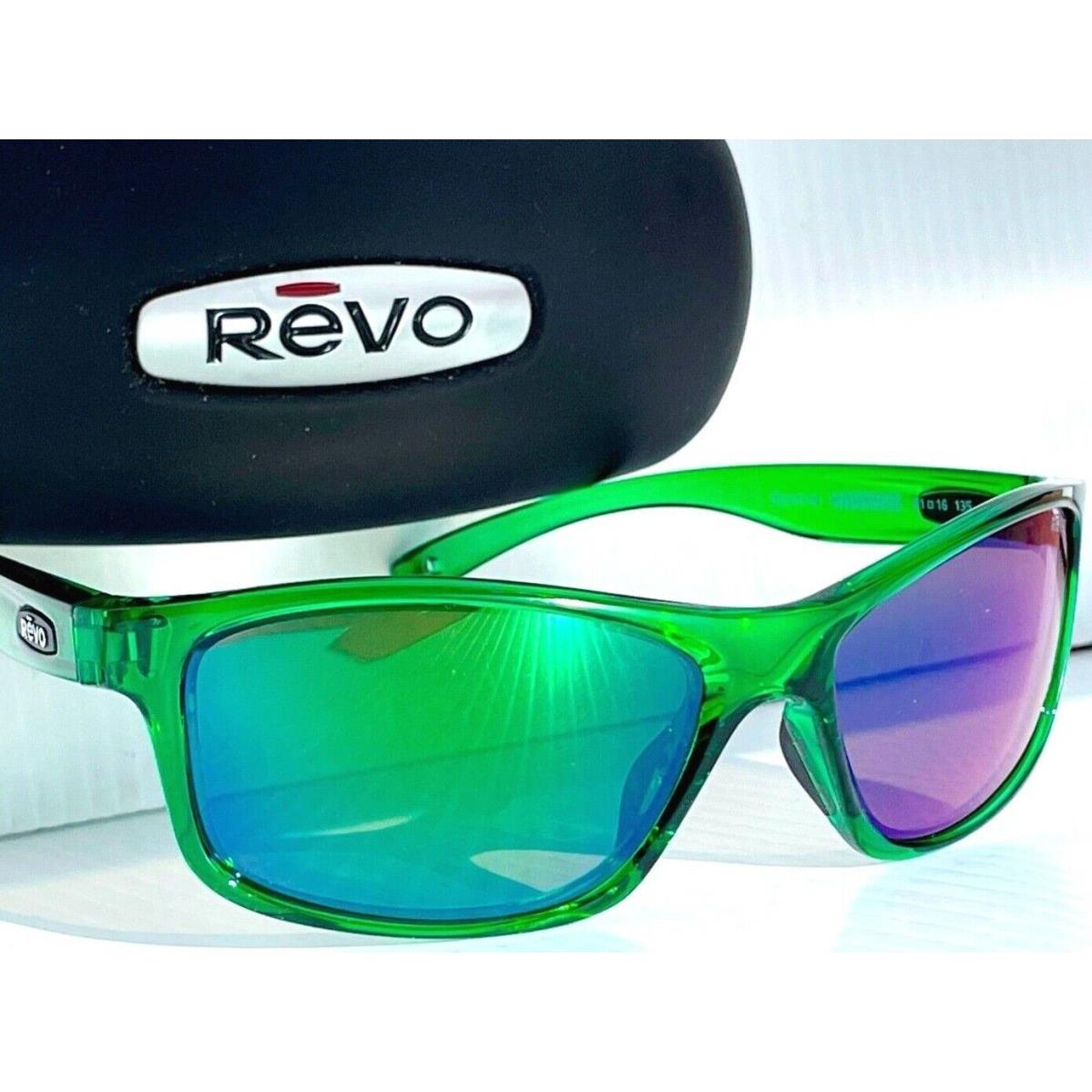 Revo Harness Green Transparent Polarized Green Water Sunglass 4071 08 GN