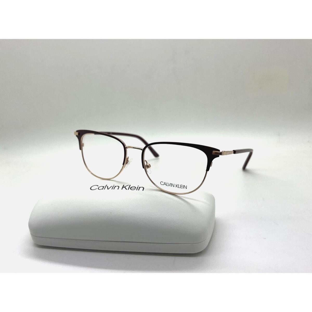 Calvin Klein CK 20303 605 Burgundy/gold Optical Eyeglasses Frame 52-17-140MM