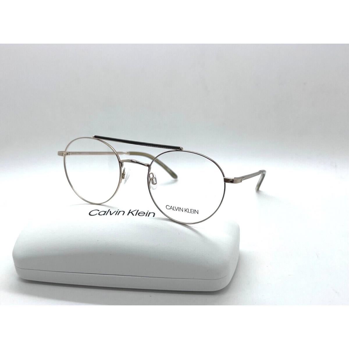 Calvin Klein CK20126 717 Gold Optical Eyeglasses Frame 51-21-145MM /case