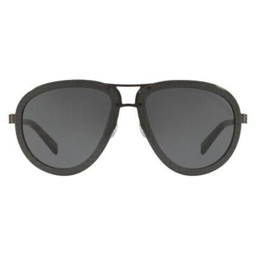 Ralph Lauren RL7053 Sunglasses Unisex Shiny Carbon Aviator 59mm ...