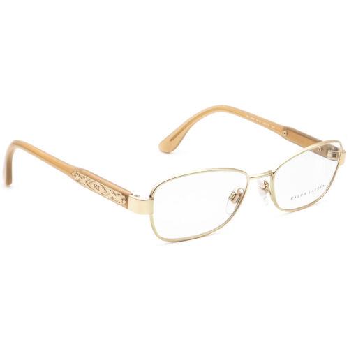 Ralph Lauren Women`s Eyeglasses RL 5088 9116 Gold Frame Italy 49 15 140