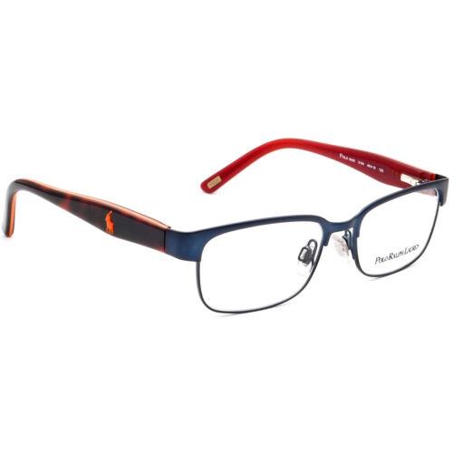 Ralph Lauren Polo Kids` Eyeglasses 8036 3134 Navy Blue/havana Browline 46-15 125
