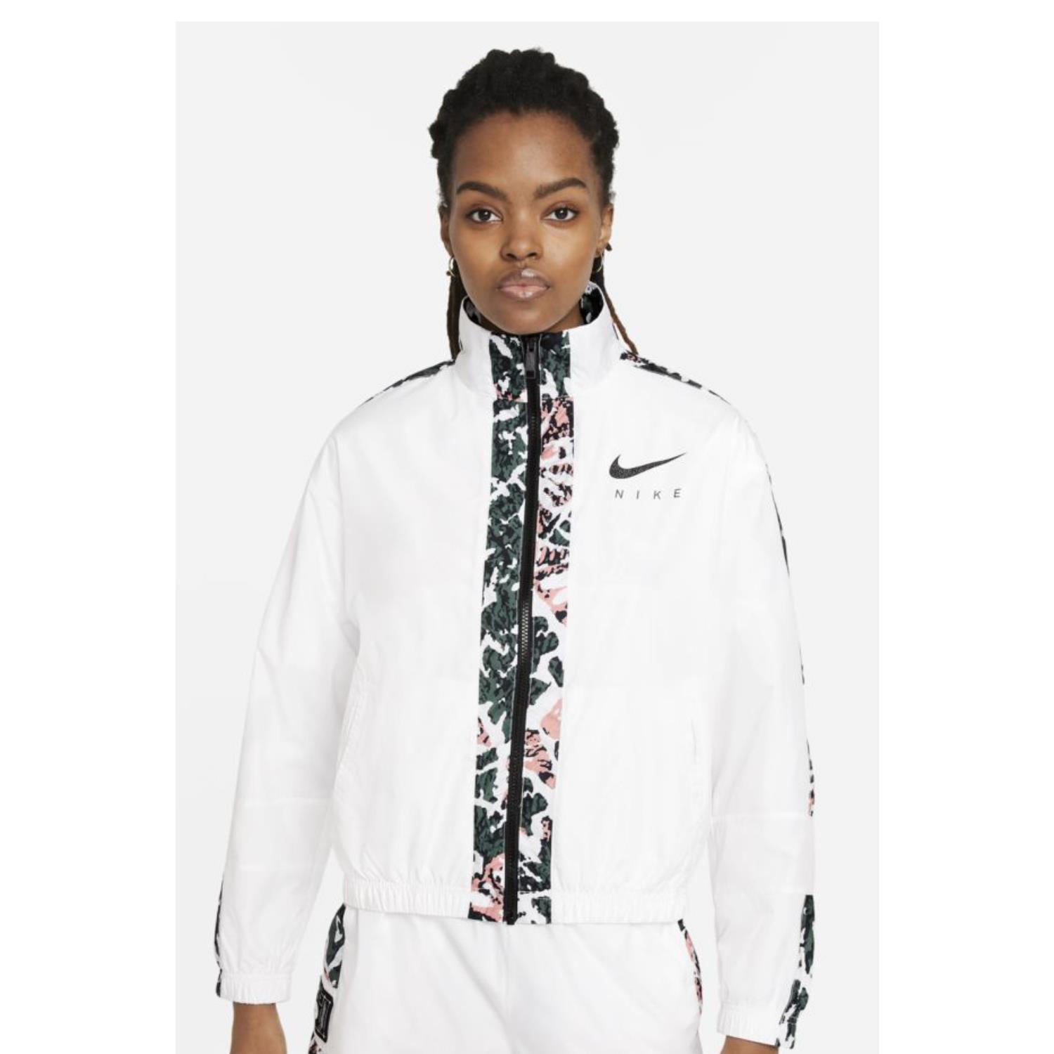 Women s Nike Sportswear Repel Jacket - DM8301-100 Floral Print