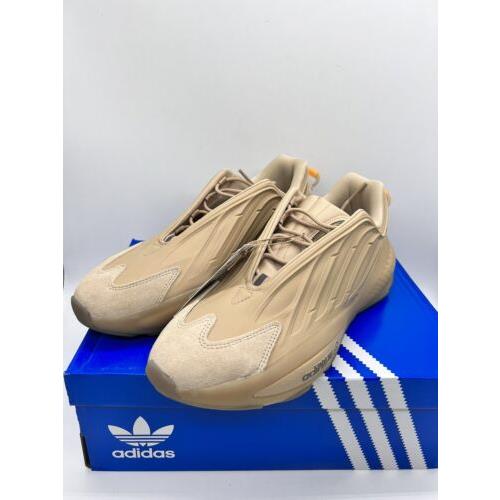 Adidas Ozrah GX3340 Brown Beige Trainers Shoes - Men`s Size 9