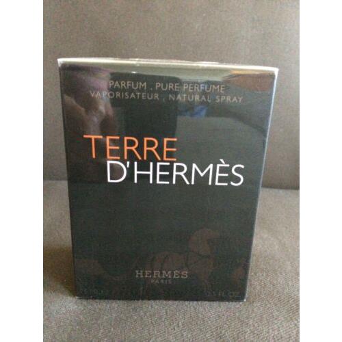 Terre D`hermes Parfum by Hermes For Men 2.5 FL OZ