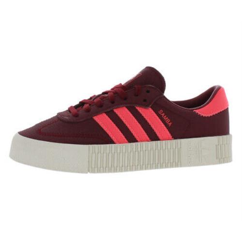 maroon color shoes adidas