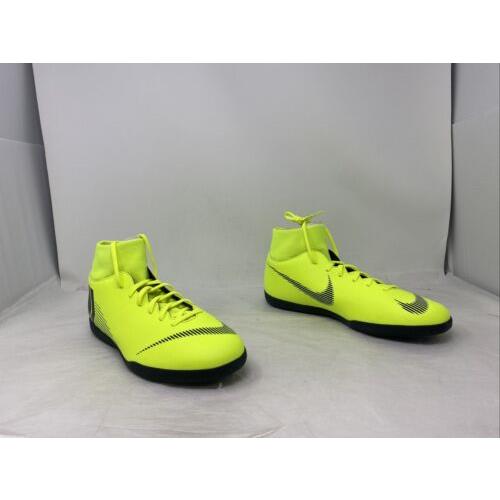 Nike Men s Superfly 6 Club IC Soccer Shoe Green/black Size 11.5M US