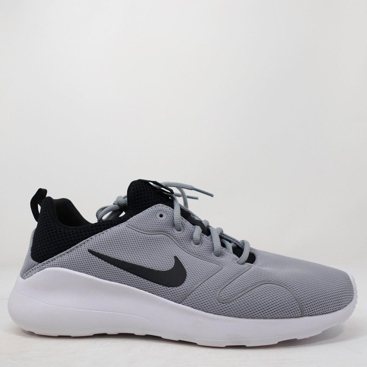 Nike Kaishi 2.0 Grey Gray Black White Sneakers Shoes Men`s Size 9.5